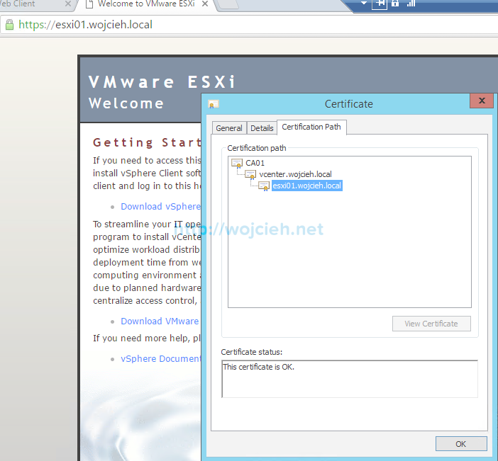 Renew ESXi SSL certificates in vSphere Web Client - 7