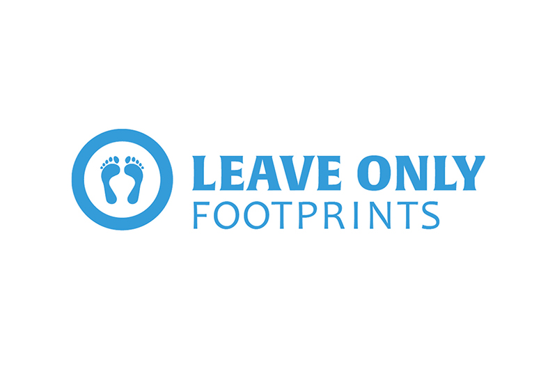 Leave Only Footprints Logo