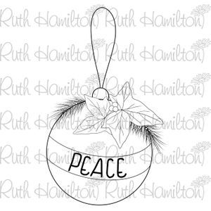 Peace Bauble