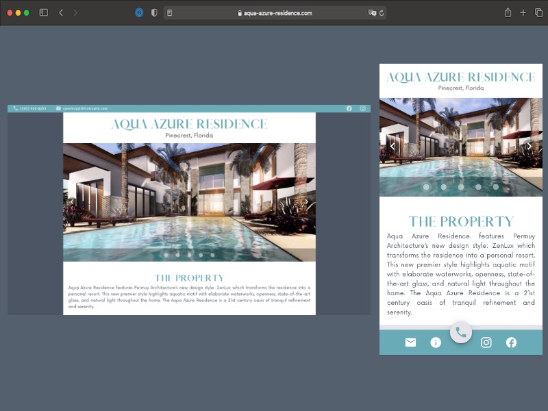 aqua-azure-residence.com