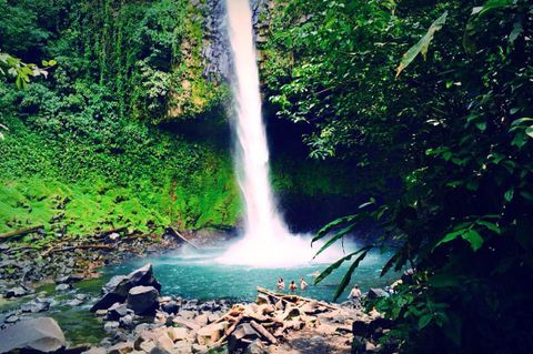 La Fortuna Waterfall  Arenal Volcano Costa Rica