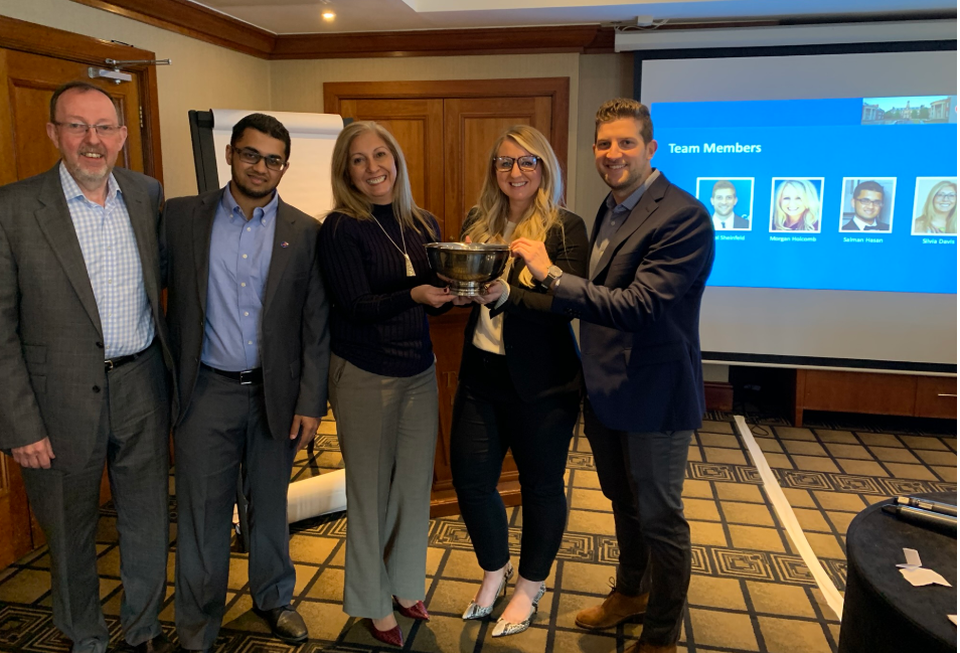 Winning Student Case Competition Team at SMU Cox’s London Immersion