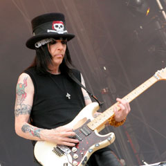 Mick Mars, a Hair Metal musician from United States