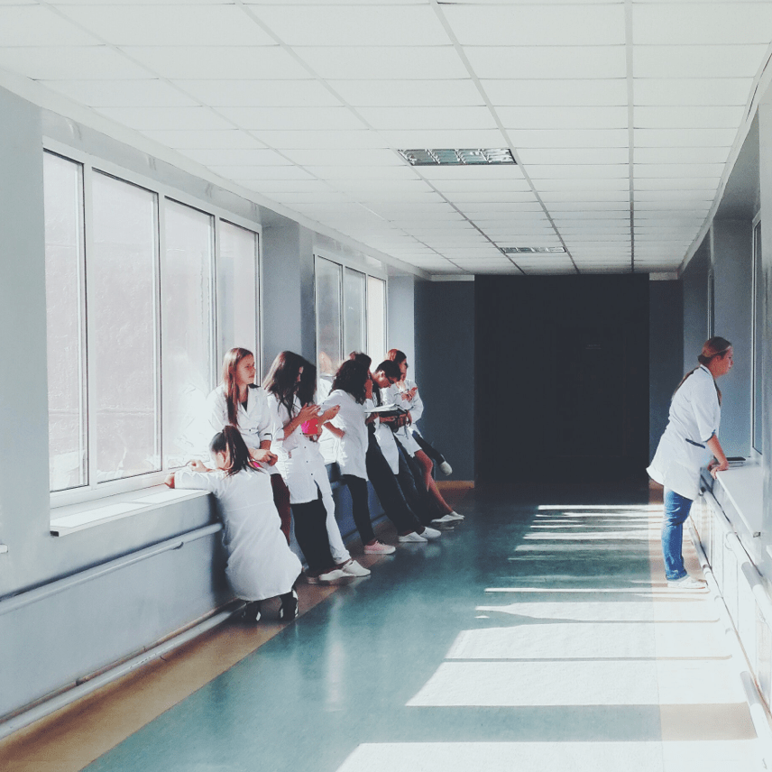 Doctors inside a Praesum Healthcare facility
