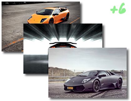 Lamborghini Murcielago SV theme pack