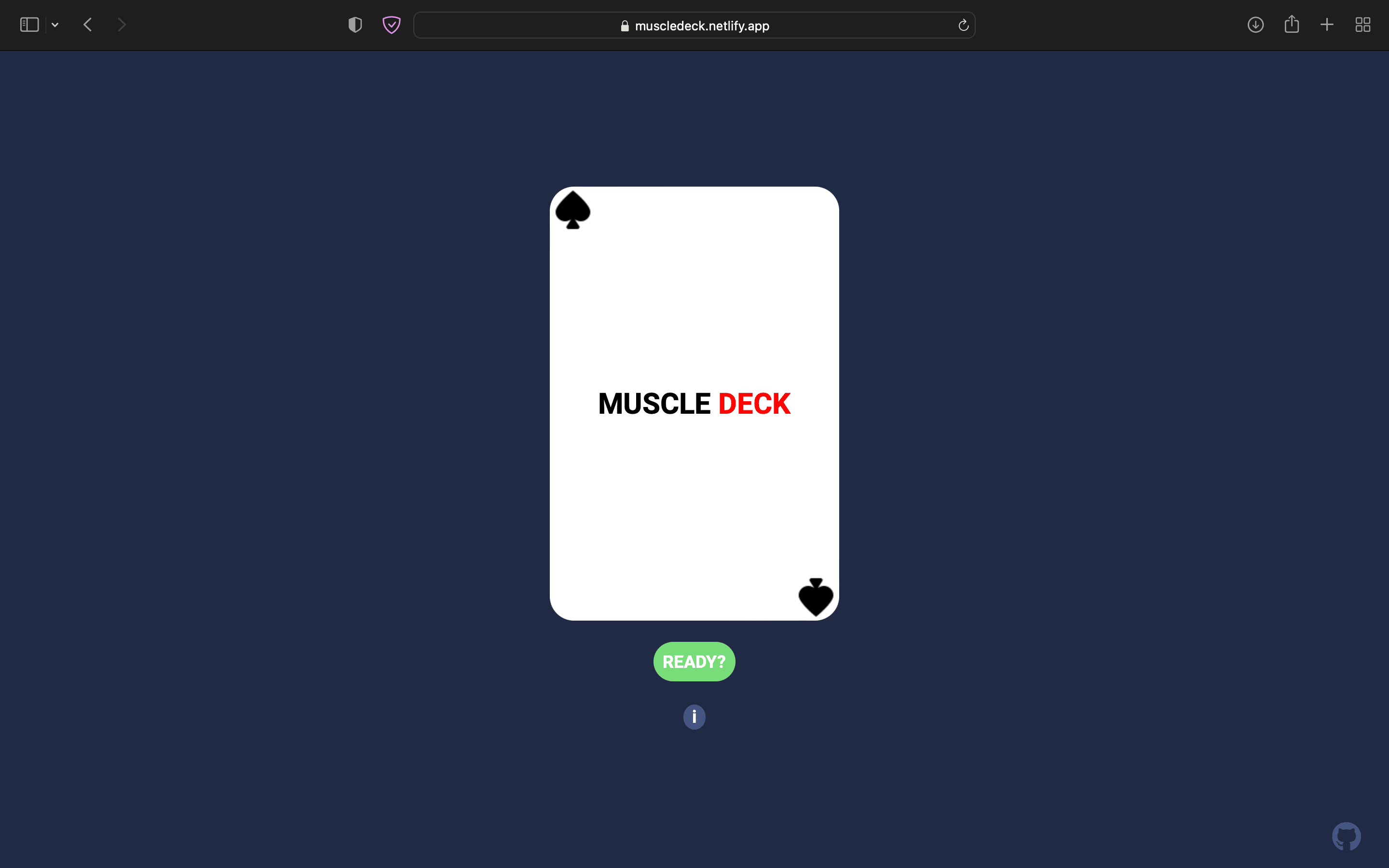 desktop version of muscle deck project