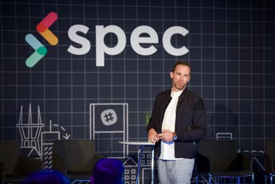 Mark Dorison presenting at Spec 2018