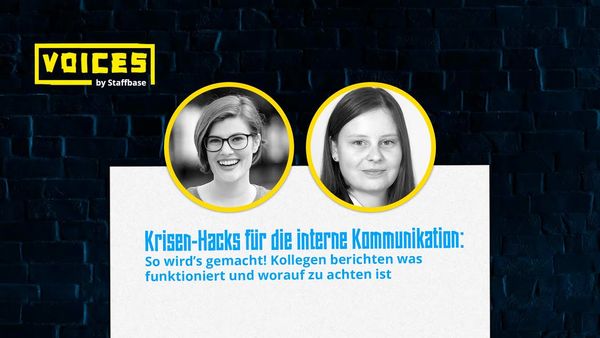 Krisen-Hacks für die interne Kommunikation | Laura Koller & Sandra Bauernfeind