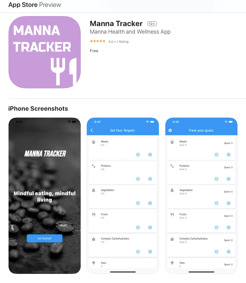 Manna Tracker