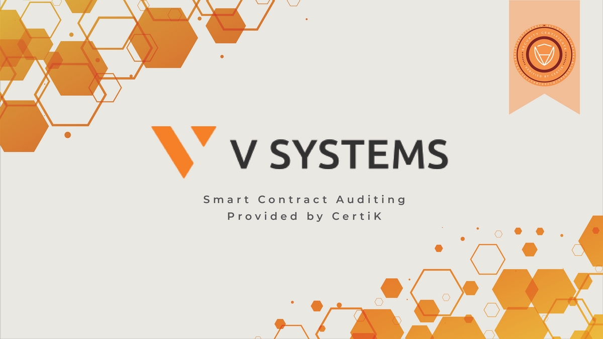V SYSTEMS Smart Contract Audit