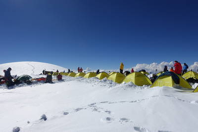 Camp 3 auf 6100 Metern