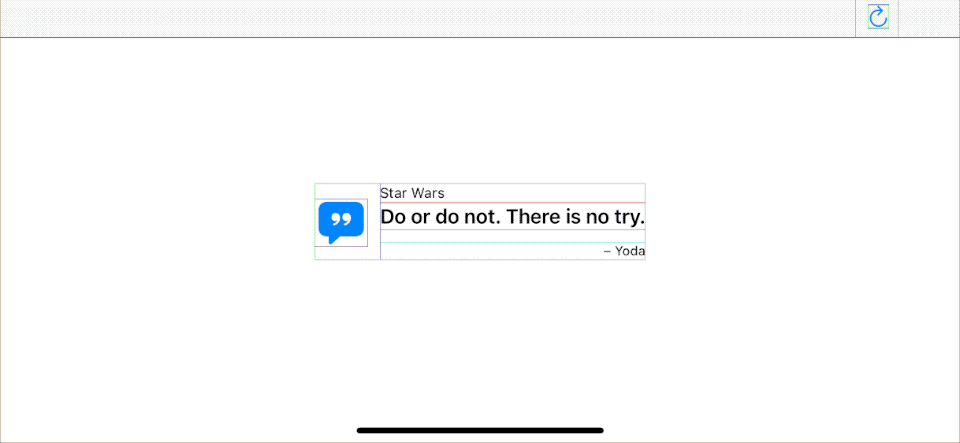 Hide a view will also hide a spacing bind with it