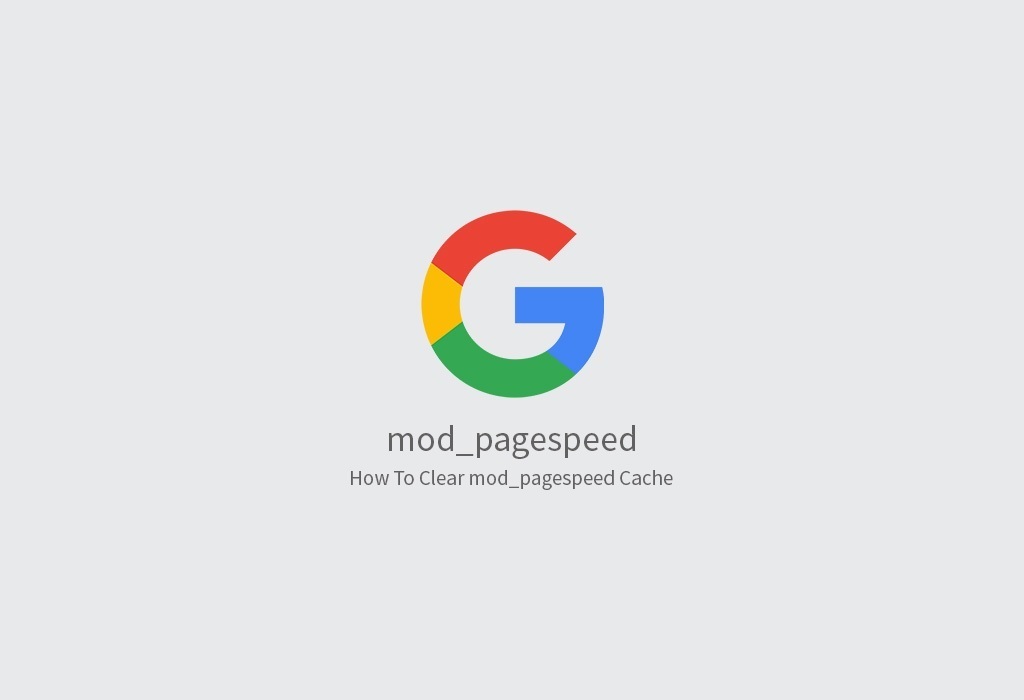 How To Easily Clear mod_pagespeed Cache