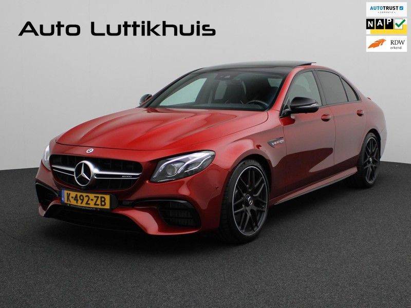 Mercedes-Benz E-Klasse 63 S AMG 4Matic-plus|kuipstoelen|pano|carbon afbeelding 1