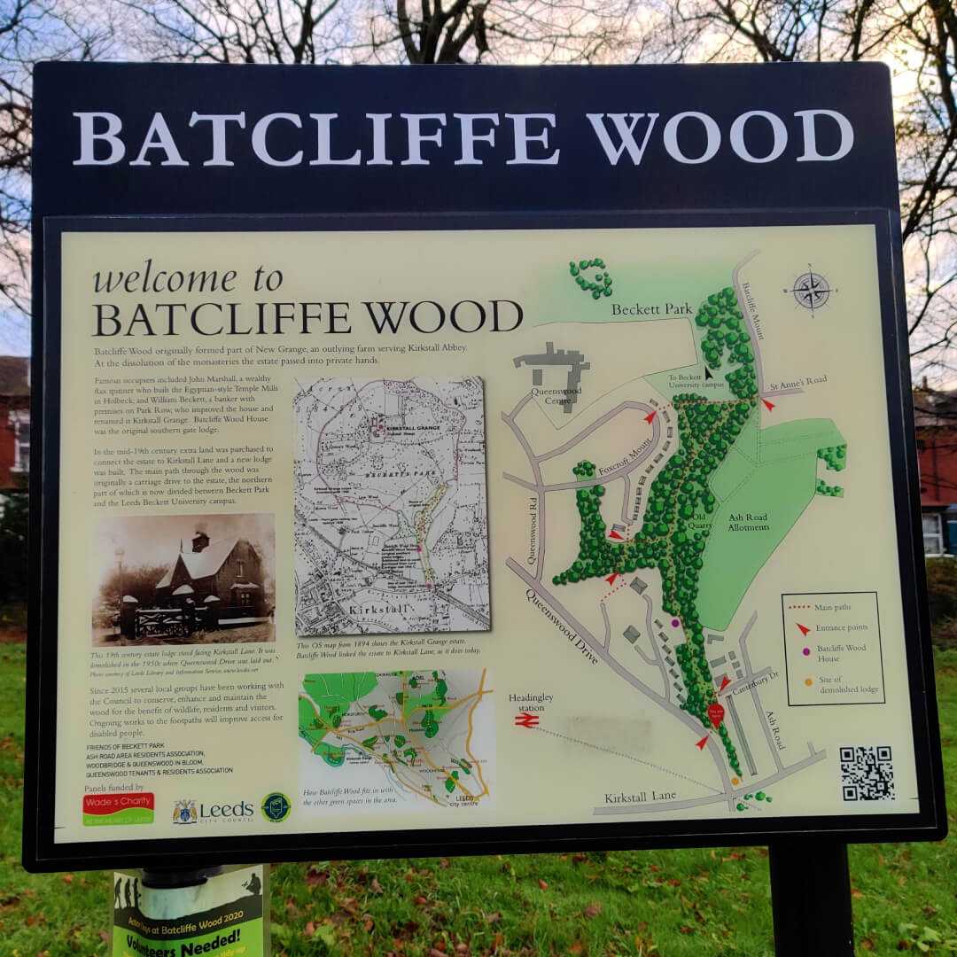 Batcliffe Wood Sign