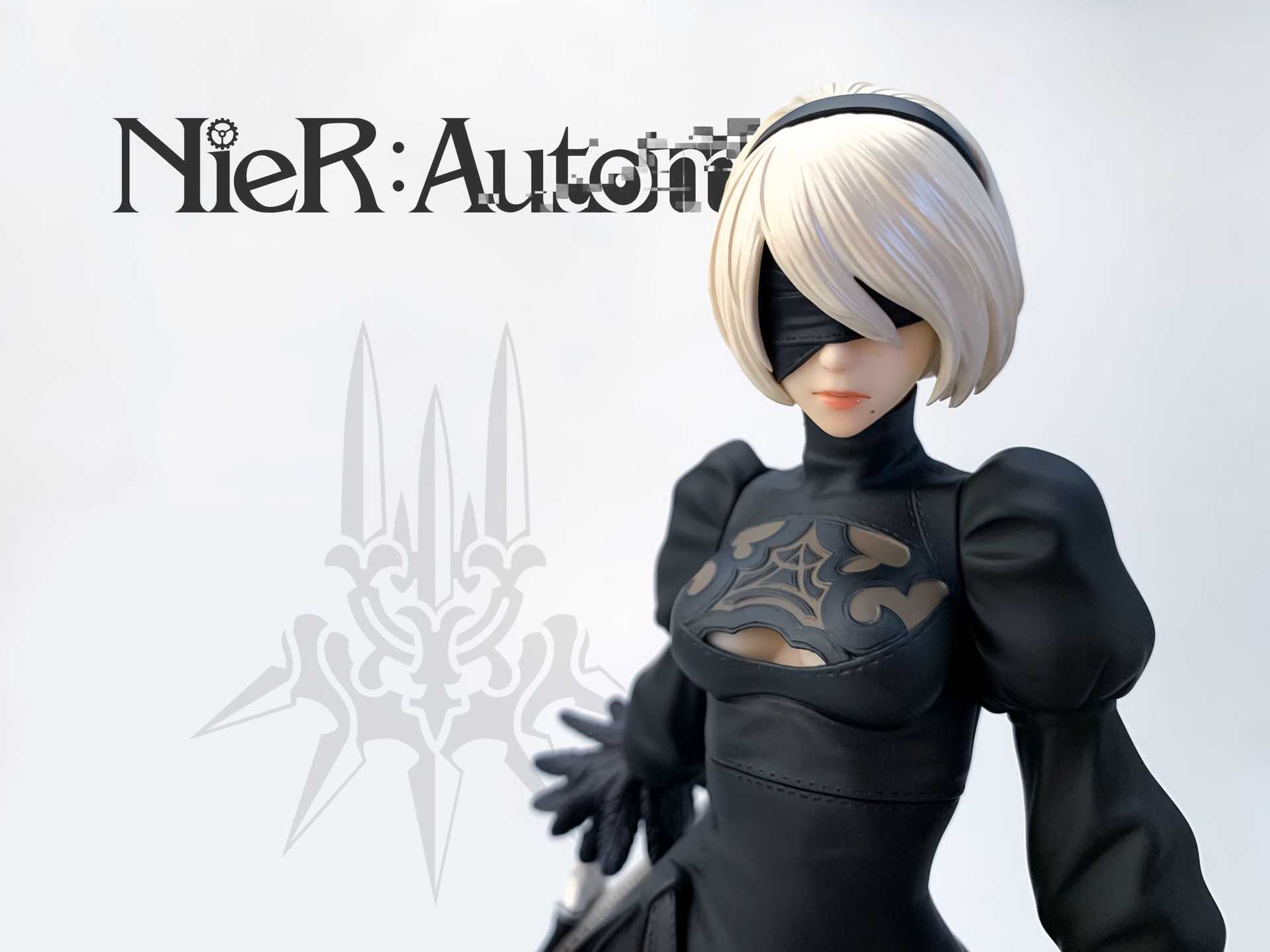 NieR 2B 1/7 Scale Figure Collection Display