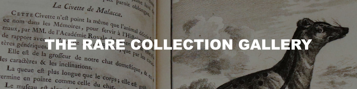 A title card labelled The Rare Collection Gallery.