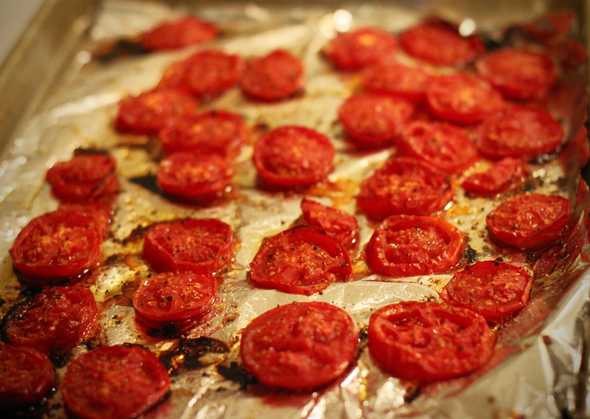 Roasted tomatoes