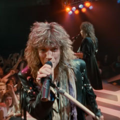 Bon Jovi, a Hair Metal rock band from United States