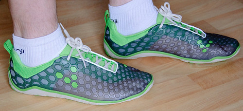 VivoBarefoot Evo: How they look on me