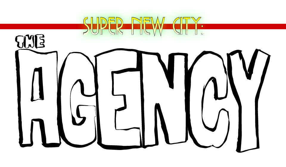 Super New City: The Agency logo