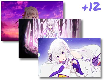 Emilia Rezero theme pack