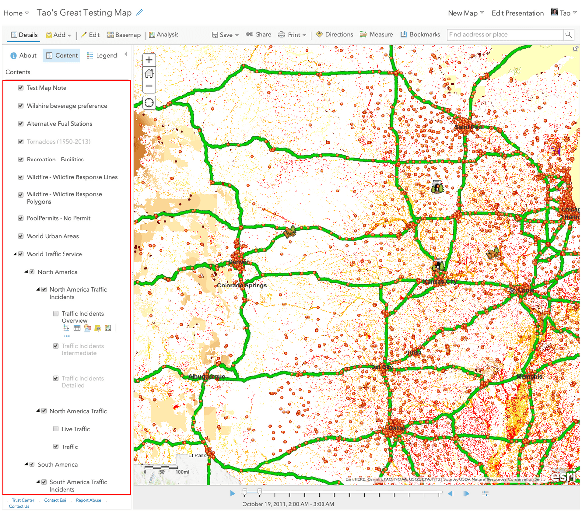 mapviewer layerlist