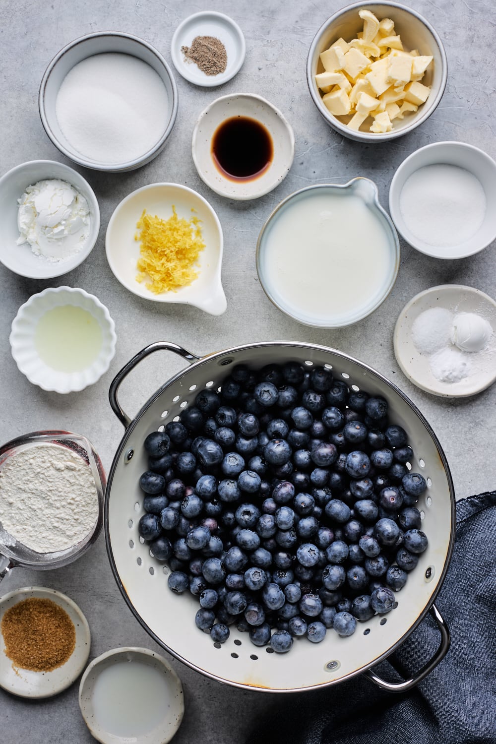 Blueberry Cobbler Ingredients
