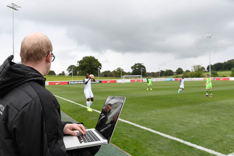 試合前の準備 Hudl