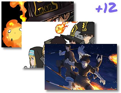 Fire Force theme pack