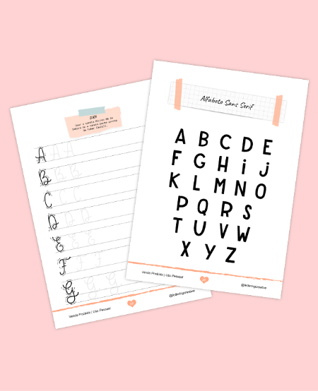 Foto da Apostila Digital de hand lettering