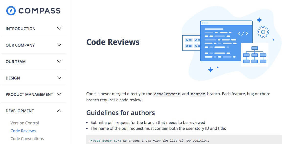 Nimble's Handbook to code reviews