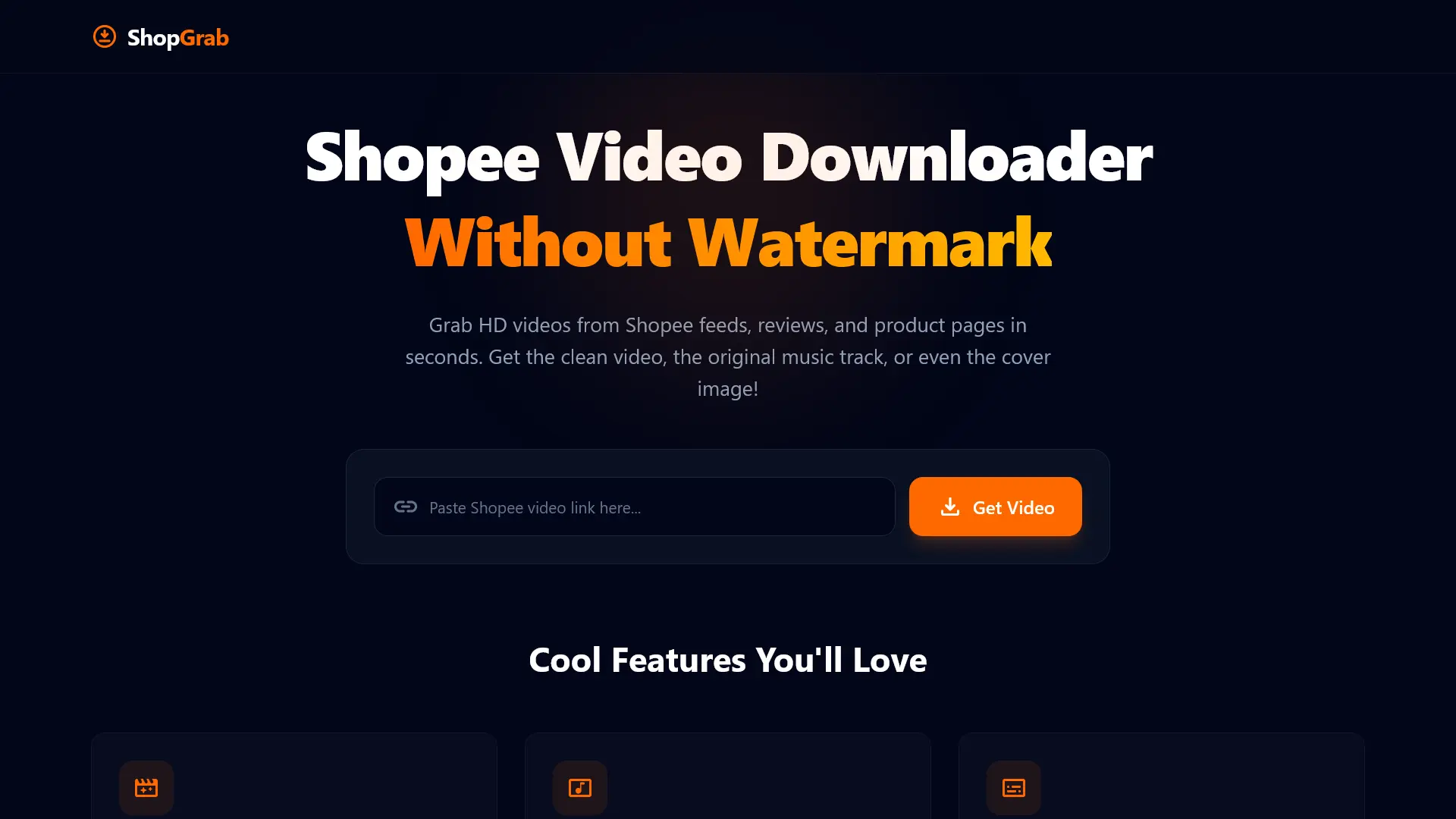 Shopee Video Downloader