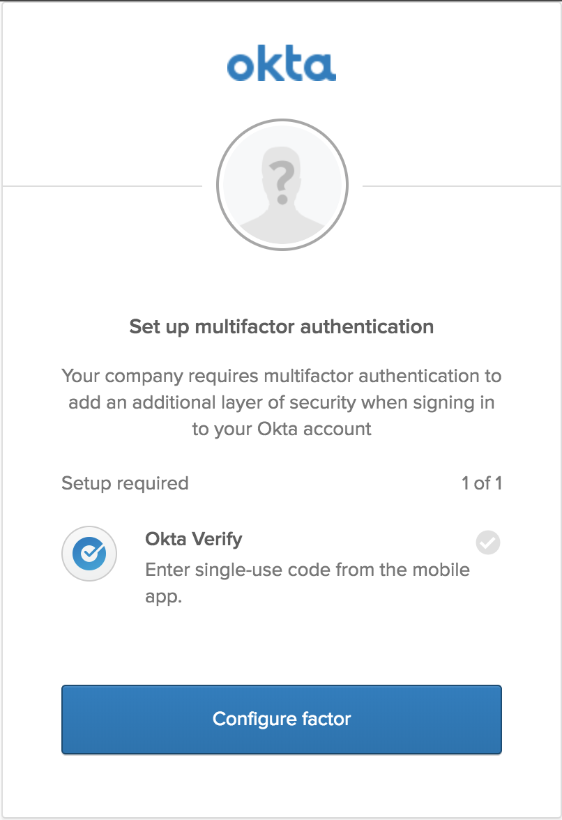 Okta Verify App Mac