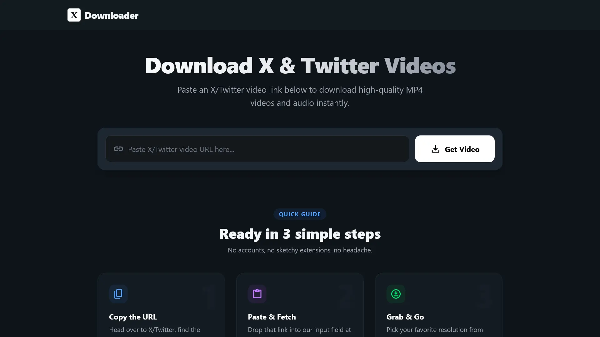 X Twitter Video Downloader