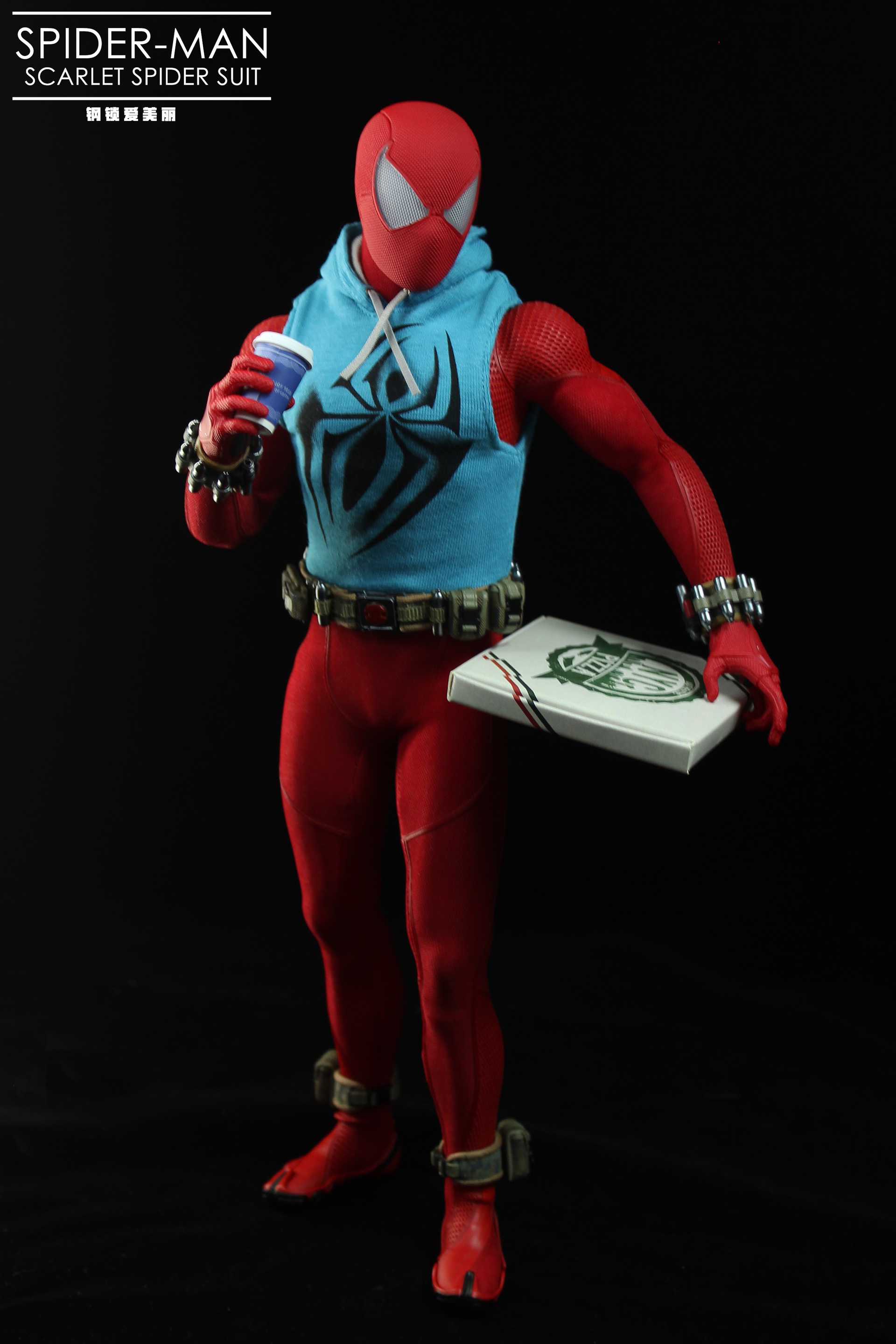 Spider-Man Video Game Masterpiece Scarlet Spider Suit