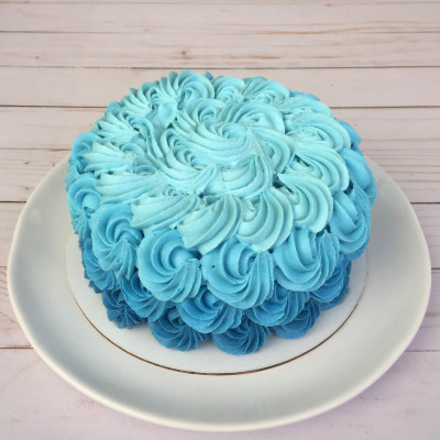 Ombré Rosette