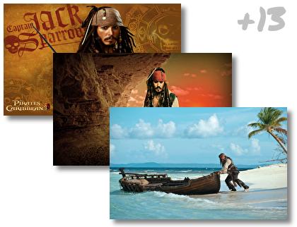 Jack Sparrow theme pack