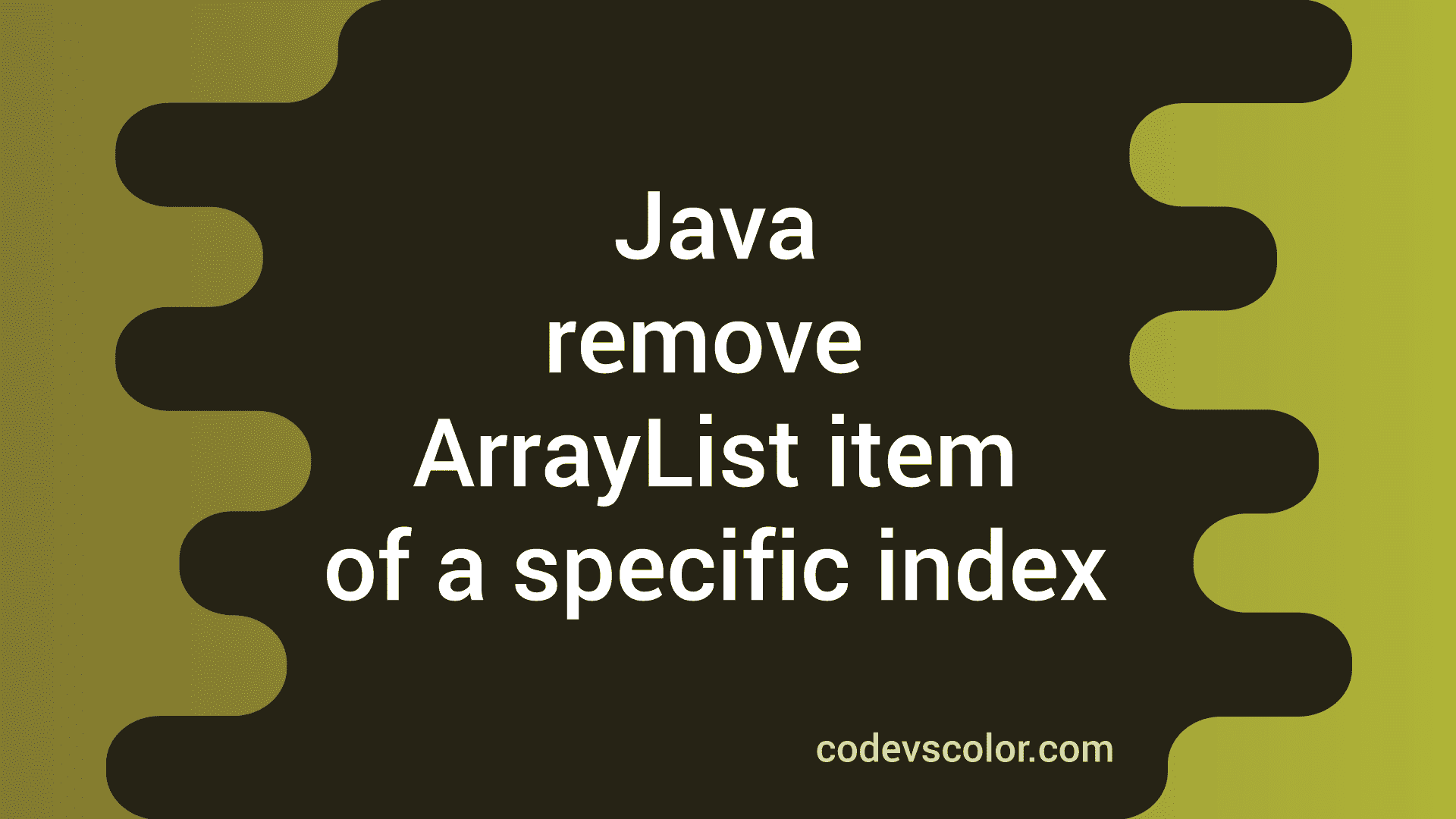 java list element at index