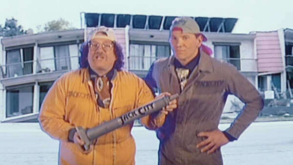 The Jackcity employees from the Double Dragon movie were clearly a rip off of the Super Mario Bros. The Jackcity employees from the Double Dragon movie were clearly a rip off of the Super Mario Bros.