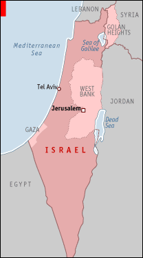 Israel map 1