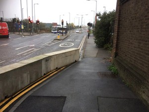 3m Concrete Barrier Safety Under Bridge