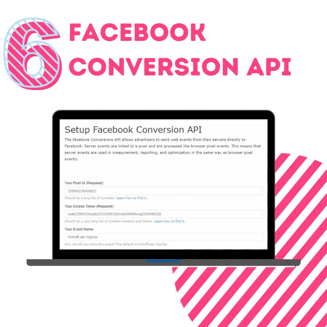 Facebook conversion API