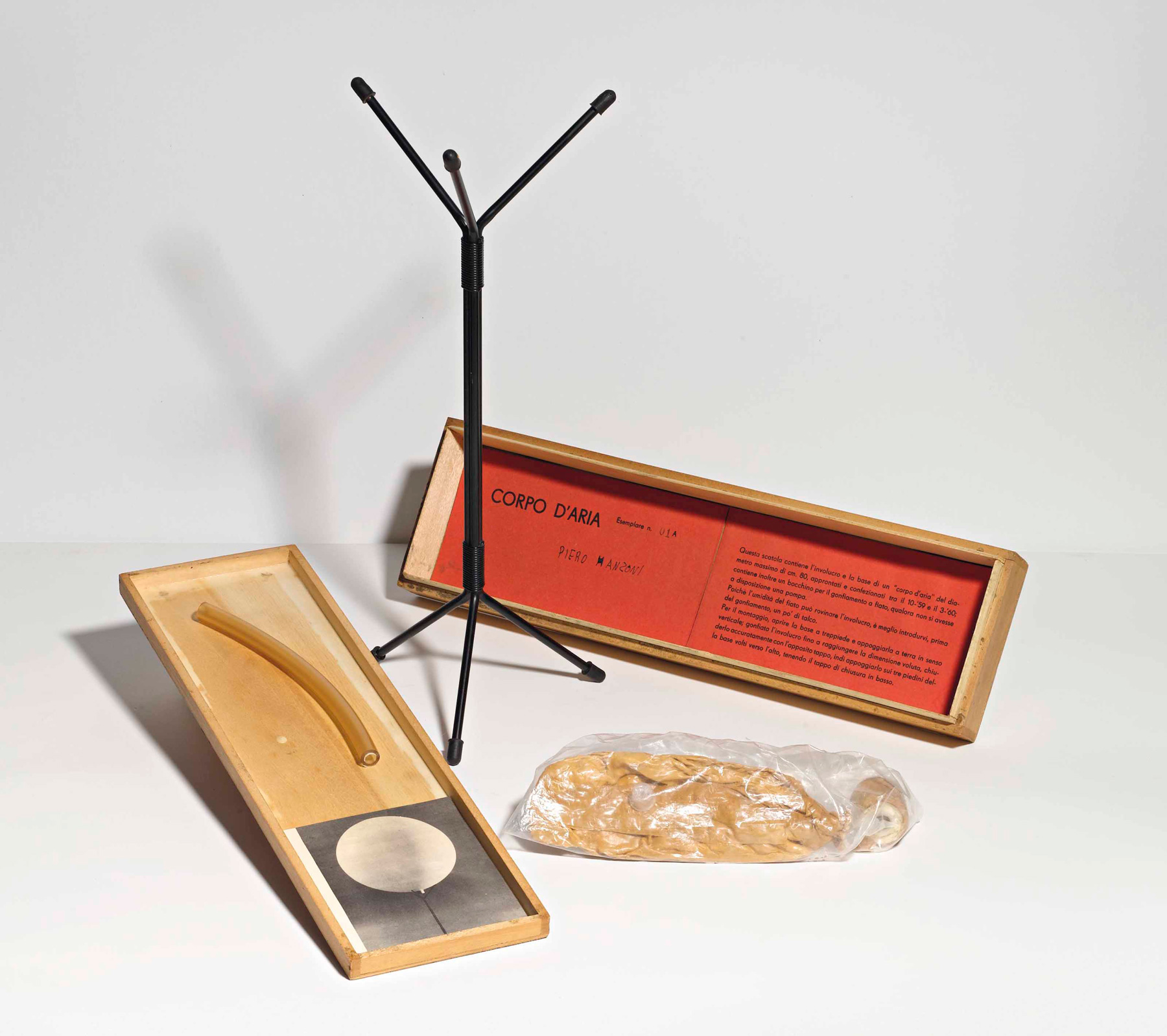 Пьеро Мандзони «Дыхание художника», 1959-1960. Фото: christies.com