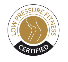 Low Pressure Fitness Certified logo