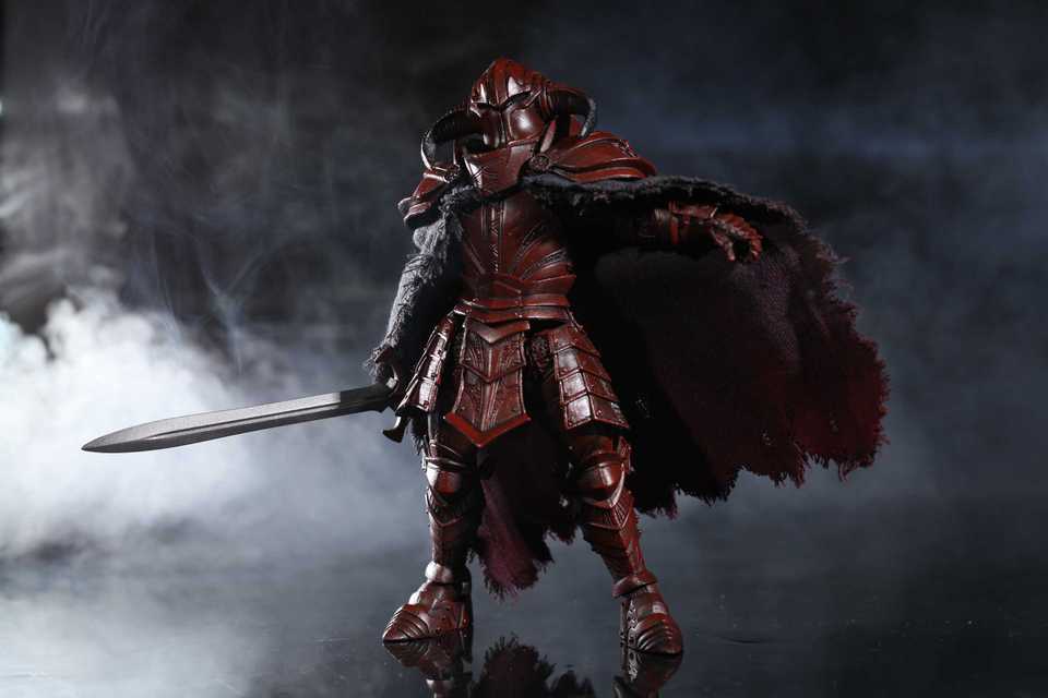 Blood Knight With Cloak