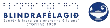 Blindrafélagið Logo