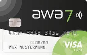 AWA 7 Kreditkarte
