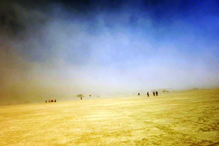 Burning Man Dust Storm