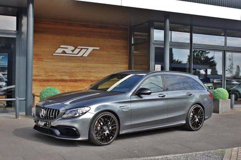 Mercedes-Benz C-Klasse C63 AMG 4.0 V8 Estate 476pk! **360°Camera/Burmester/Spoorassistent** afbeelding 3